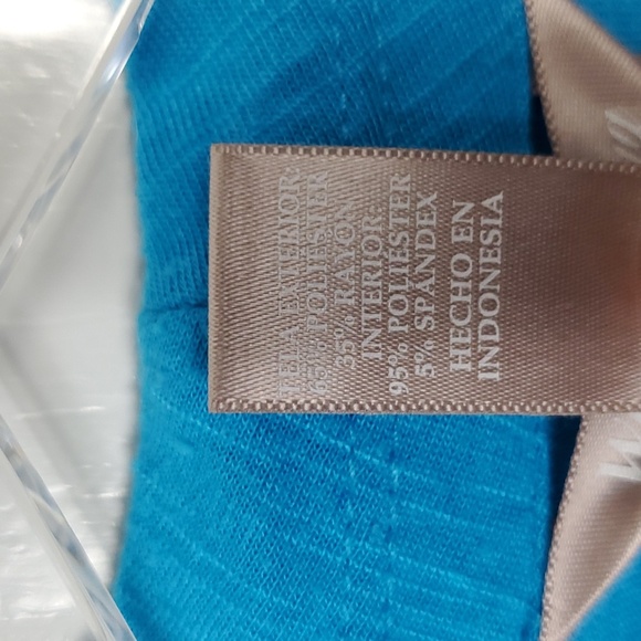 Set Of 2 White Stag Blue Open Flowy Top & Red Open Flowy Light Top Wmns … - Picture 5 of 16